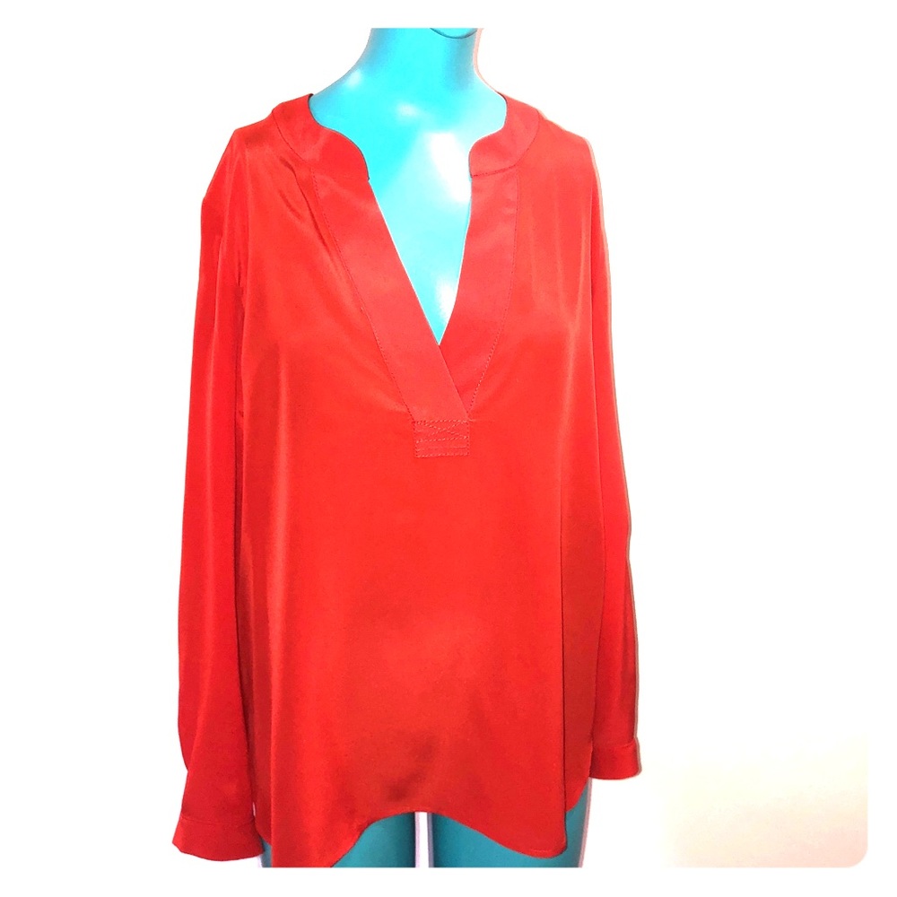 DvF silk top